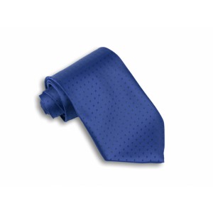 Modrá kravata se vzorem