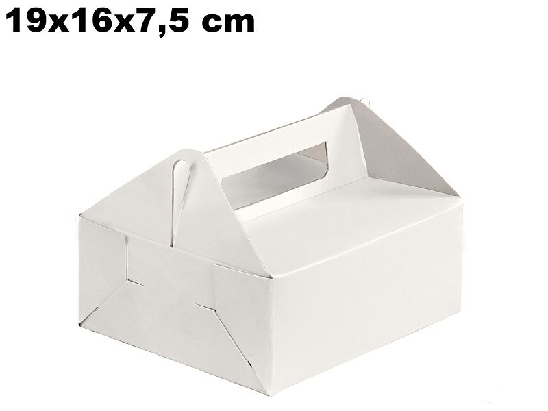 Krabičky na cukroví a dorty - Krabička na výslužky 19x16x7,5 cm