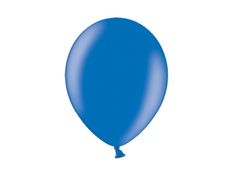 Svatební ozdoby a doplňky - Metalický balónek - modrý