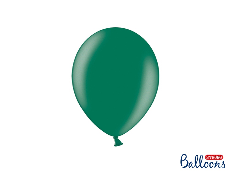 Svatební ozdoby a doplňky - Metalický balónek - tmavě zelený