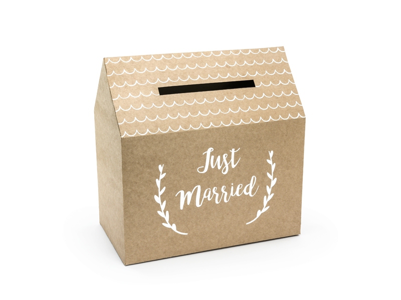 Svatební ozdoby a doplňky - Krabička na přání Just Married