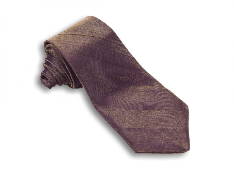Doplňky pro ženicha - Tmavě fialová kravata Deluxe