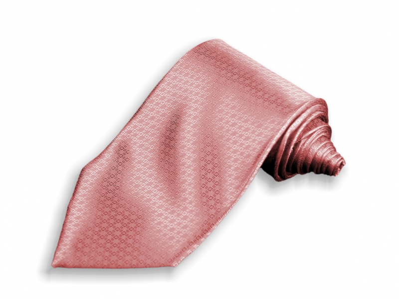 Doplňky pro ženicha - Starorůžová kravata Paříž