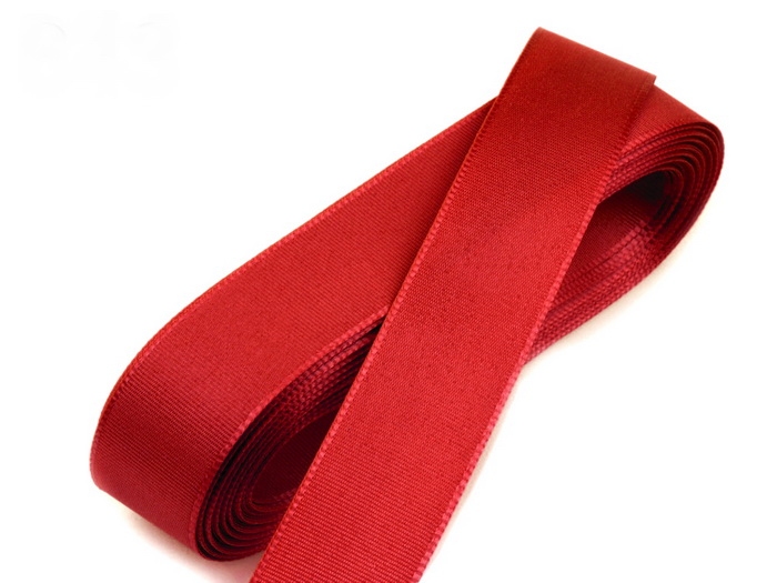 Vývazky, placky a stuhy - Taftová stuha červená 15mm
