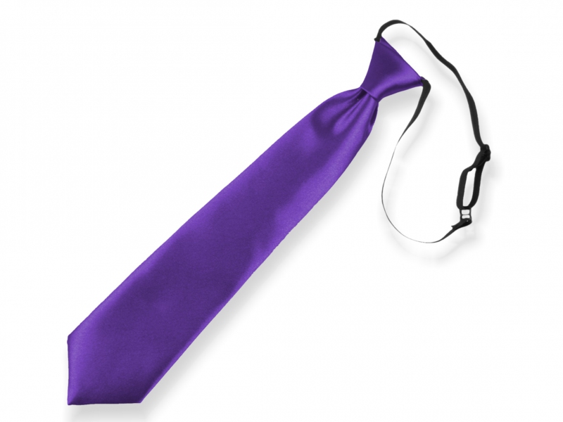 Doplňky pro děti a družičky - Dětská kravata fialová