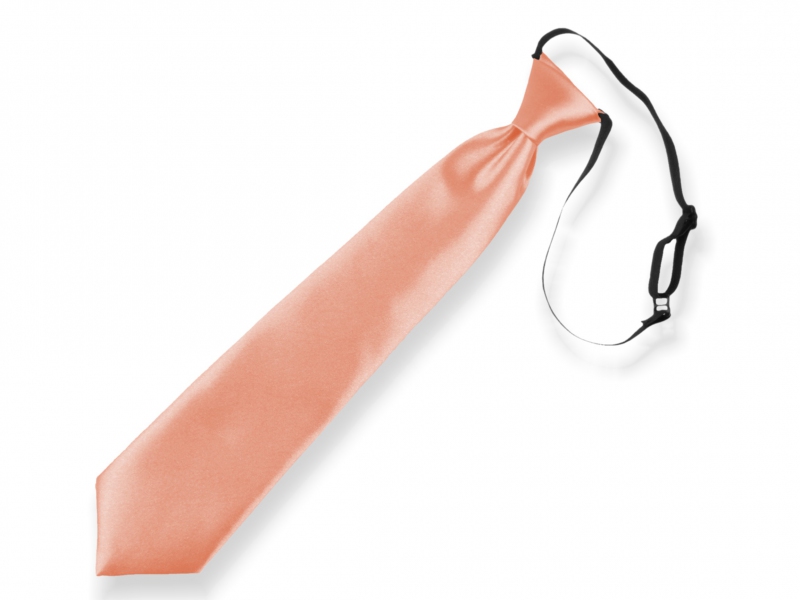 Doplňky pro děti a družičky - Dětská kravata lososová