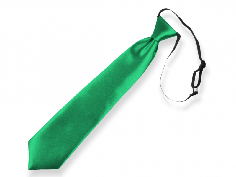 Doplňky pro děti a družičky - Dětská kravata zelená