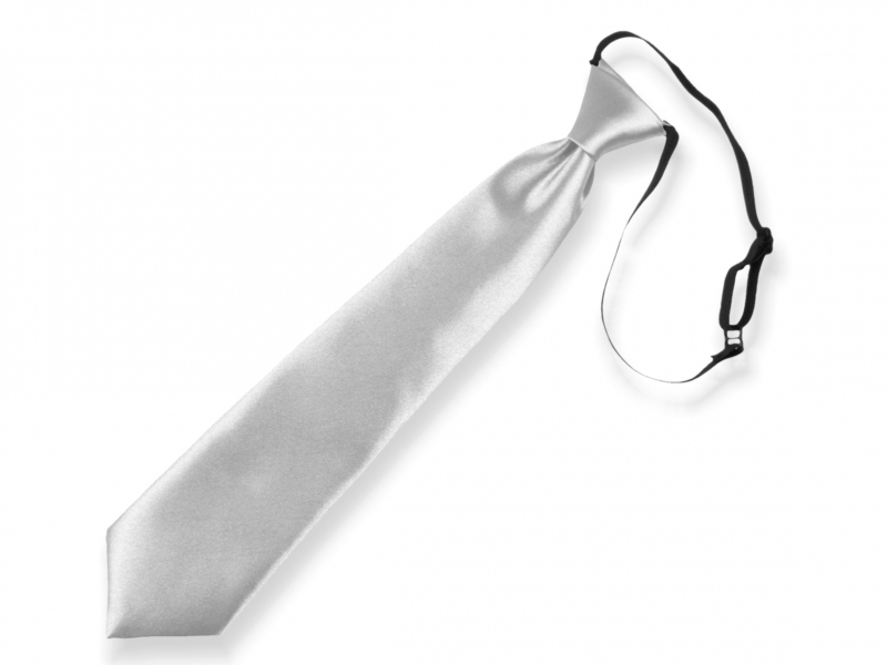 Doplňky pro děti a družičky - Dětská kravata stříbrná