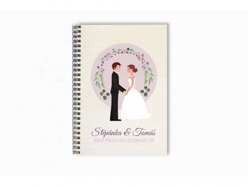 Svatební knihy a fotoalba - Svatební kniha arónie