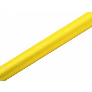 Dekorační organza 0,16x9m - žlutá