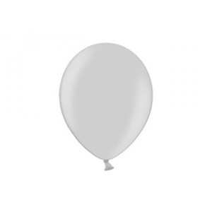 Metalický balónek - stříbrný