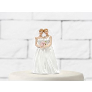 Figurka na dort - dvě nevěsty