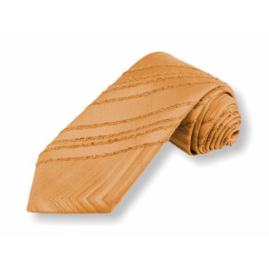 Tkaná kravata - žlutá