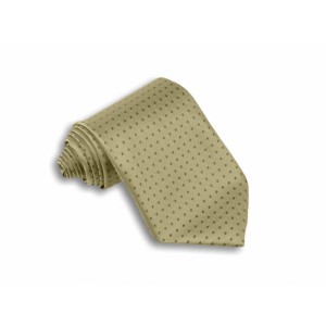 Béžová kravata se vzorem