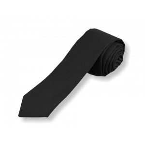 Černá bavlněná kravata