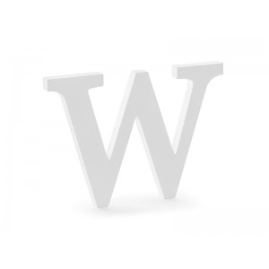 Dřevěné písmeno W